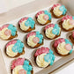 Thema cupcakes met topping